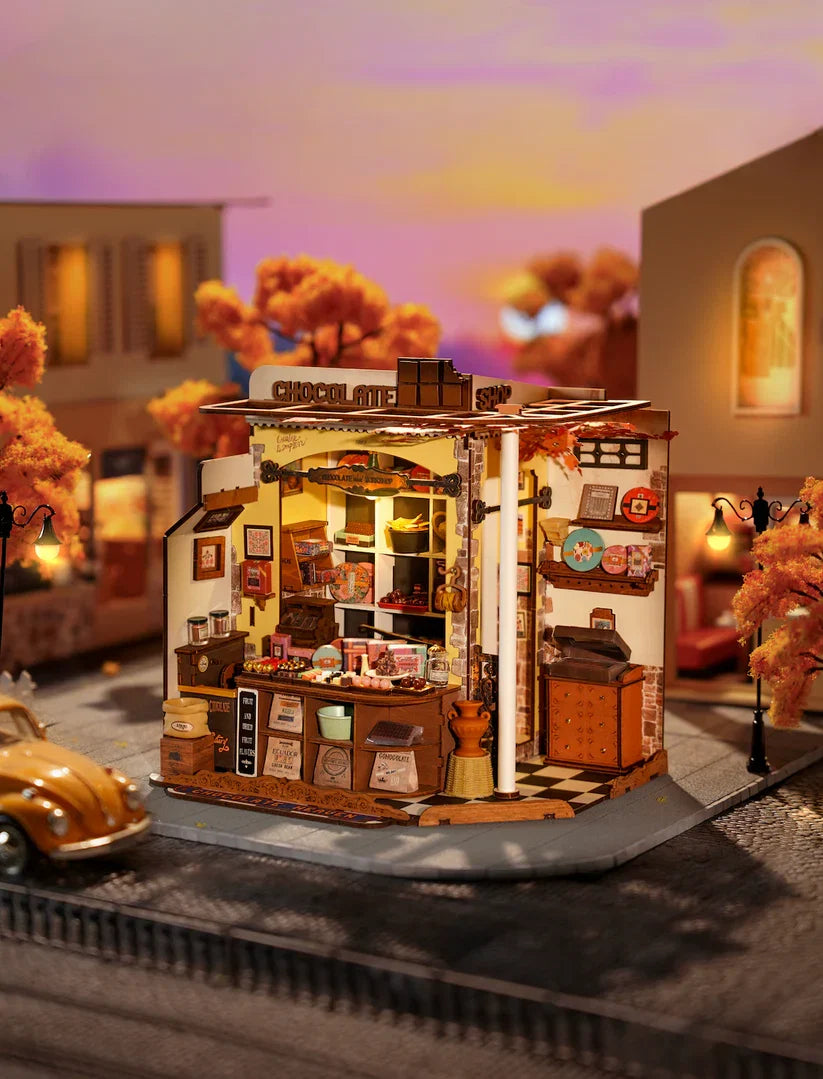 Robotime Rolife Henry's Chocolate DIY Miniature House DG174