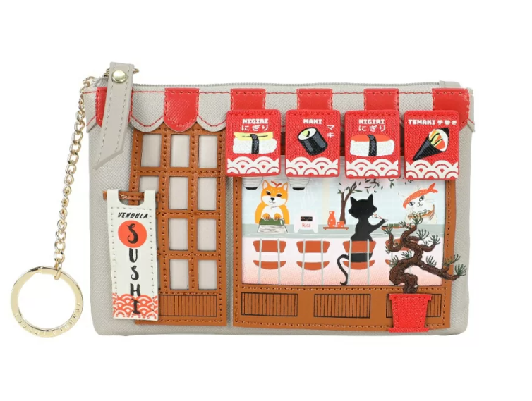 Vendula Sushi - Grey Edition Zipper Coin Purse