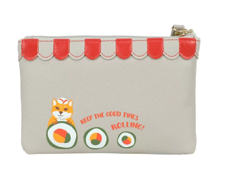 Vendula Sushi - Grey Edition Zipper Coin Purse