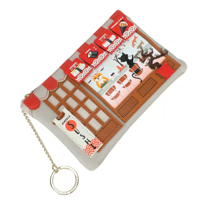 Vendula Sushi - Grey Edition Zipper Coin Purse