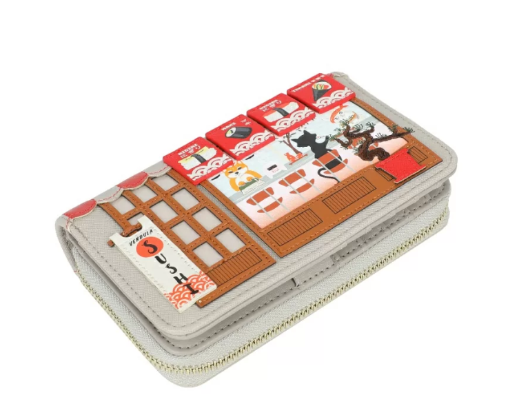 Vendula Sushi - Grey Edition Medium Ziparound Wallet