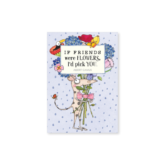 Affirmations - Twigseeds Mini Friendship Card - If friends were flowers - T325