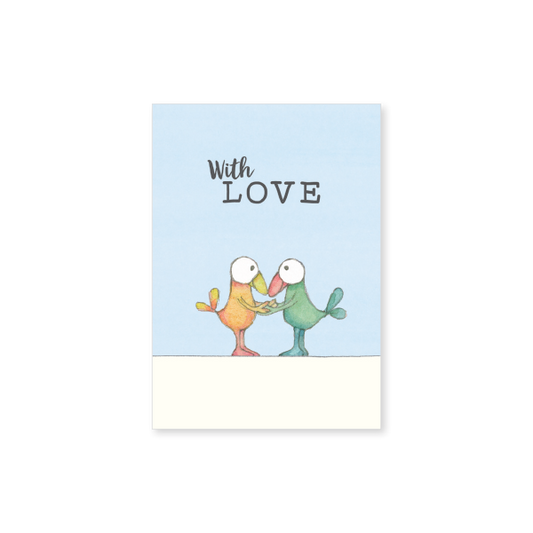 Affirmations - Twigseeds Mini Gift Card - With Love - T349