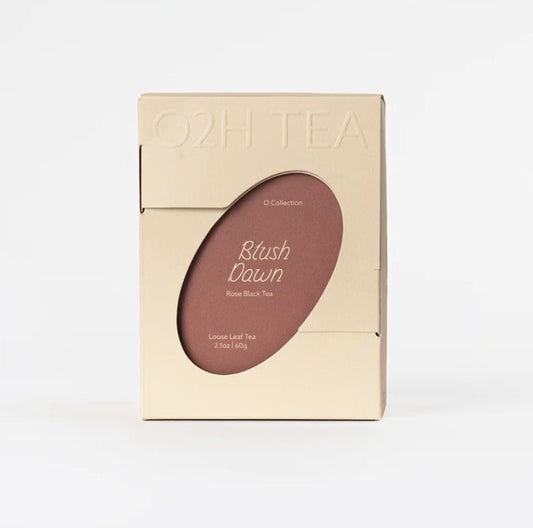 O2H Tea Blush Dawn (Rose Black Tea) Loose Leaf