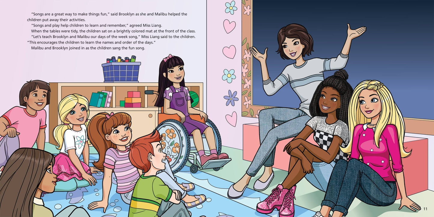Barbie: You Can Be A Teacher, Paperback Book For Kids, Includes 2 Sticker Sheets