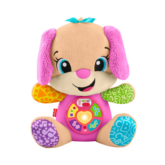 Fisher-Price Ríe y Aprende Juguete para Bebés Hermanita Aprende Conmigo