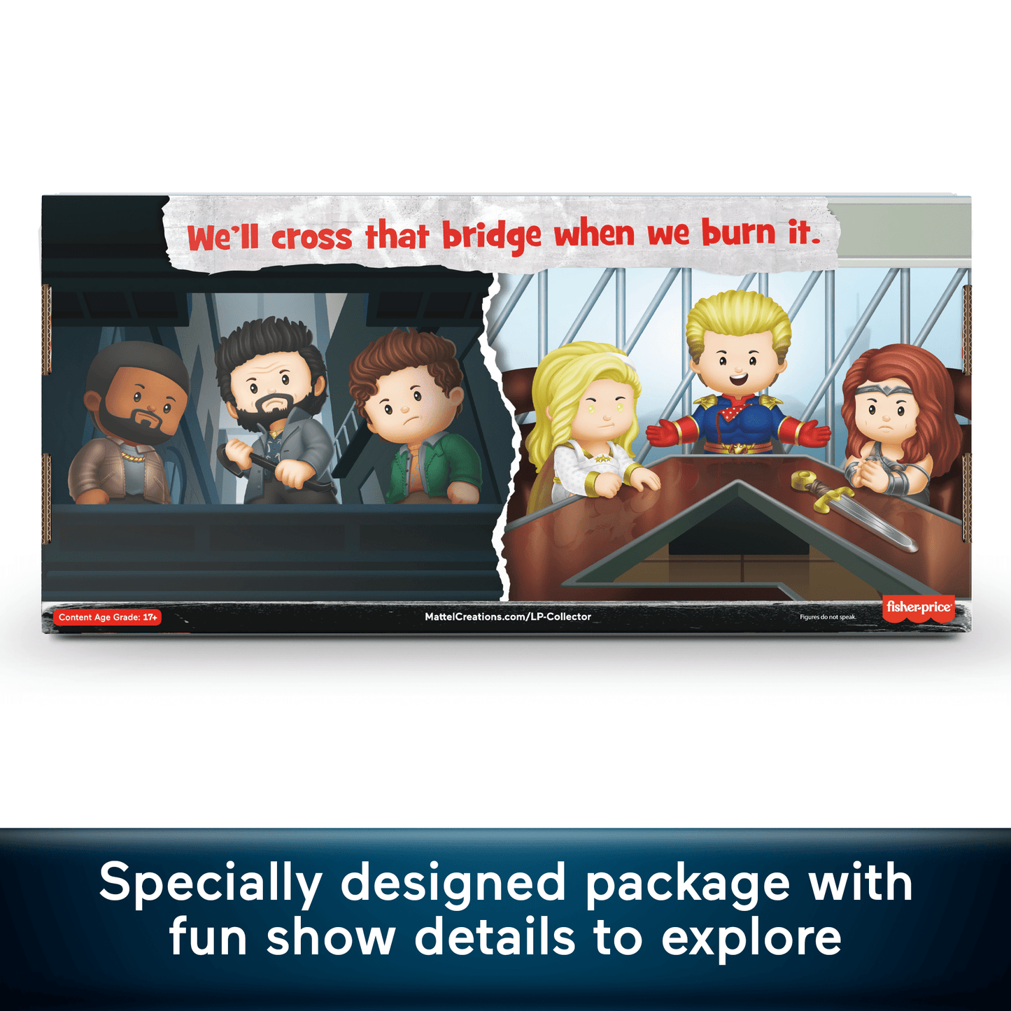 Little People Collector The Boys Special Edition Set For Adults & Fans, 6 Figures
