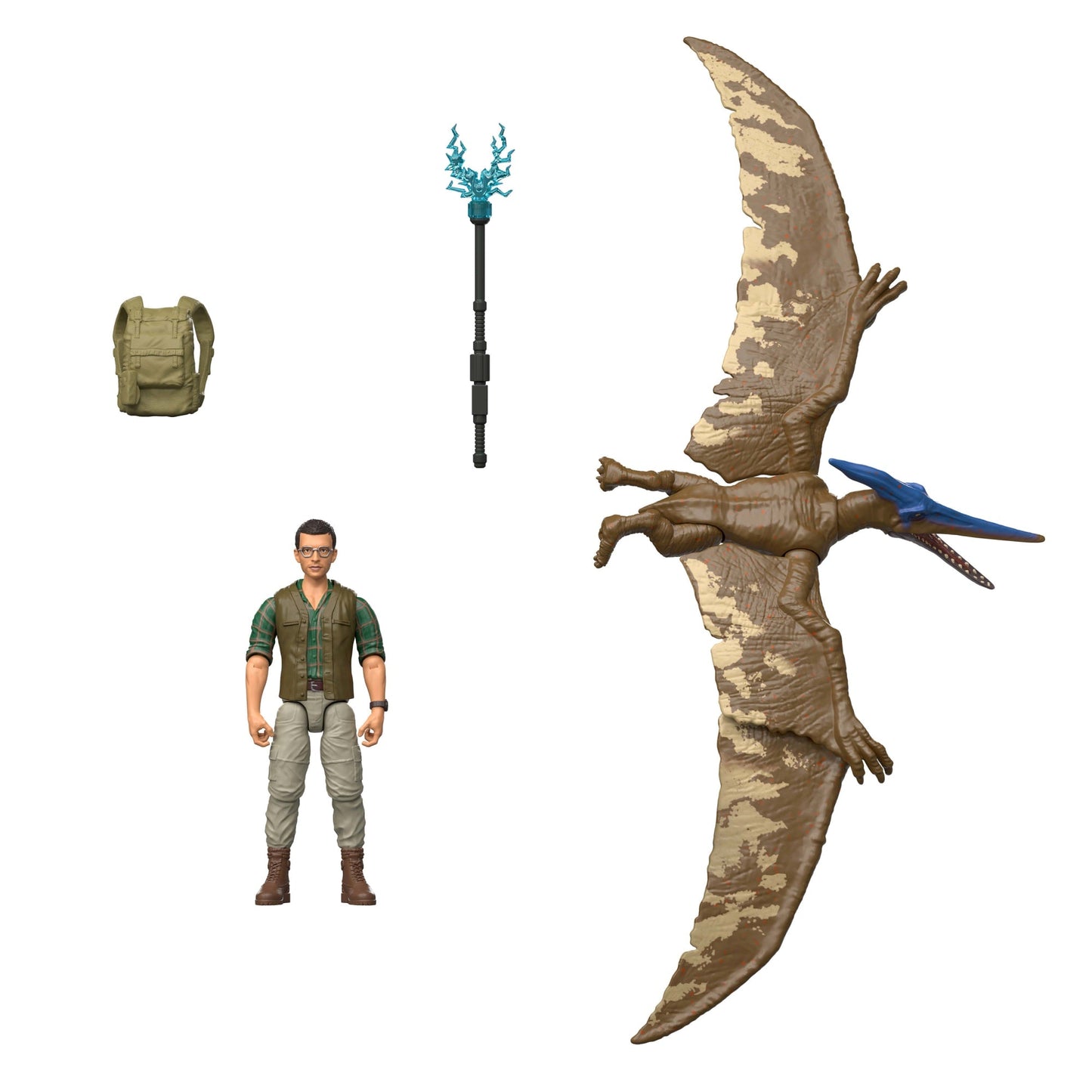 Jurassic World Set de Juego Rebirth Dr Loomis y Juve