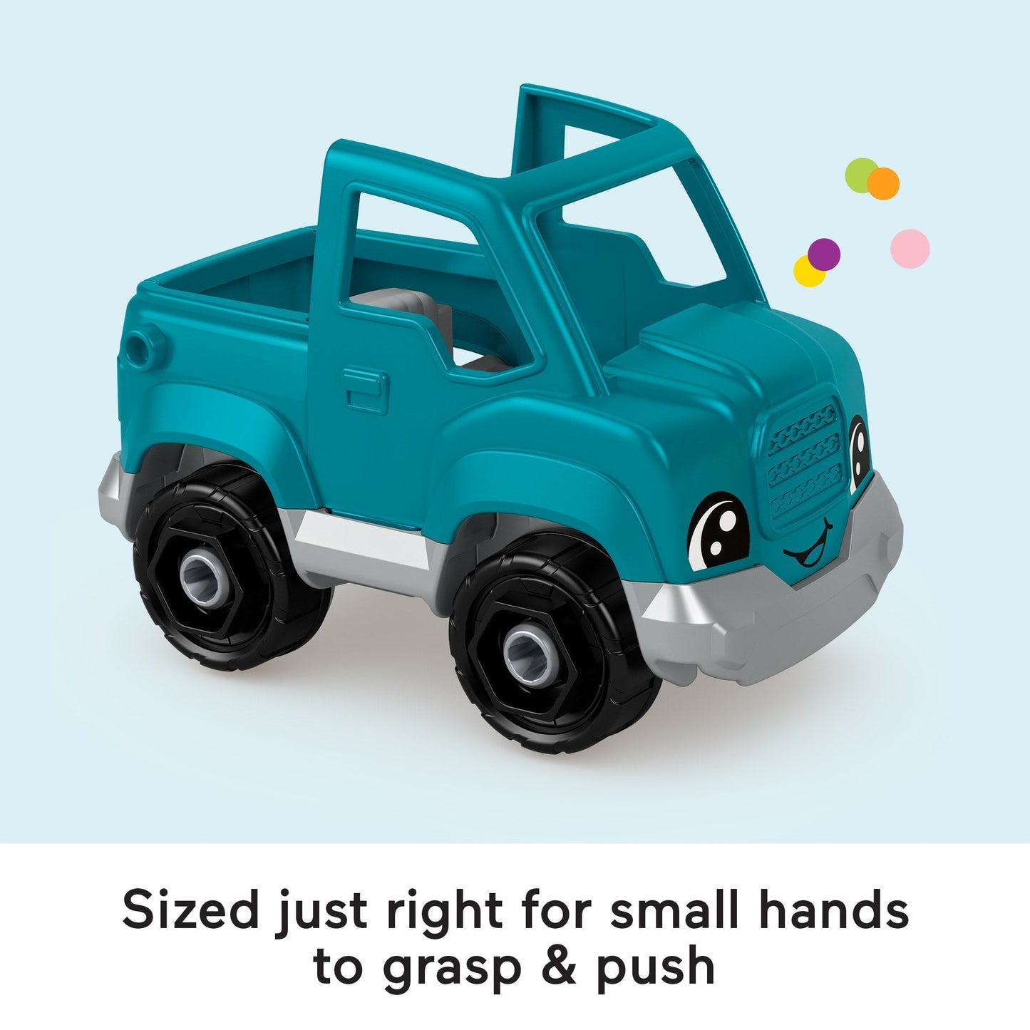 Fisher-Price Little People Pick-Up Truck Toy & Figure Set For Toddlers, 2 Pieces