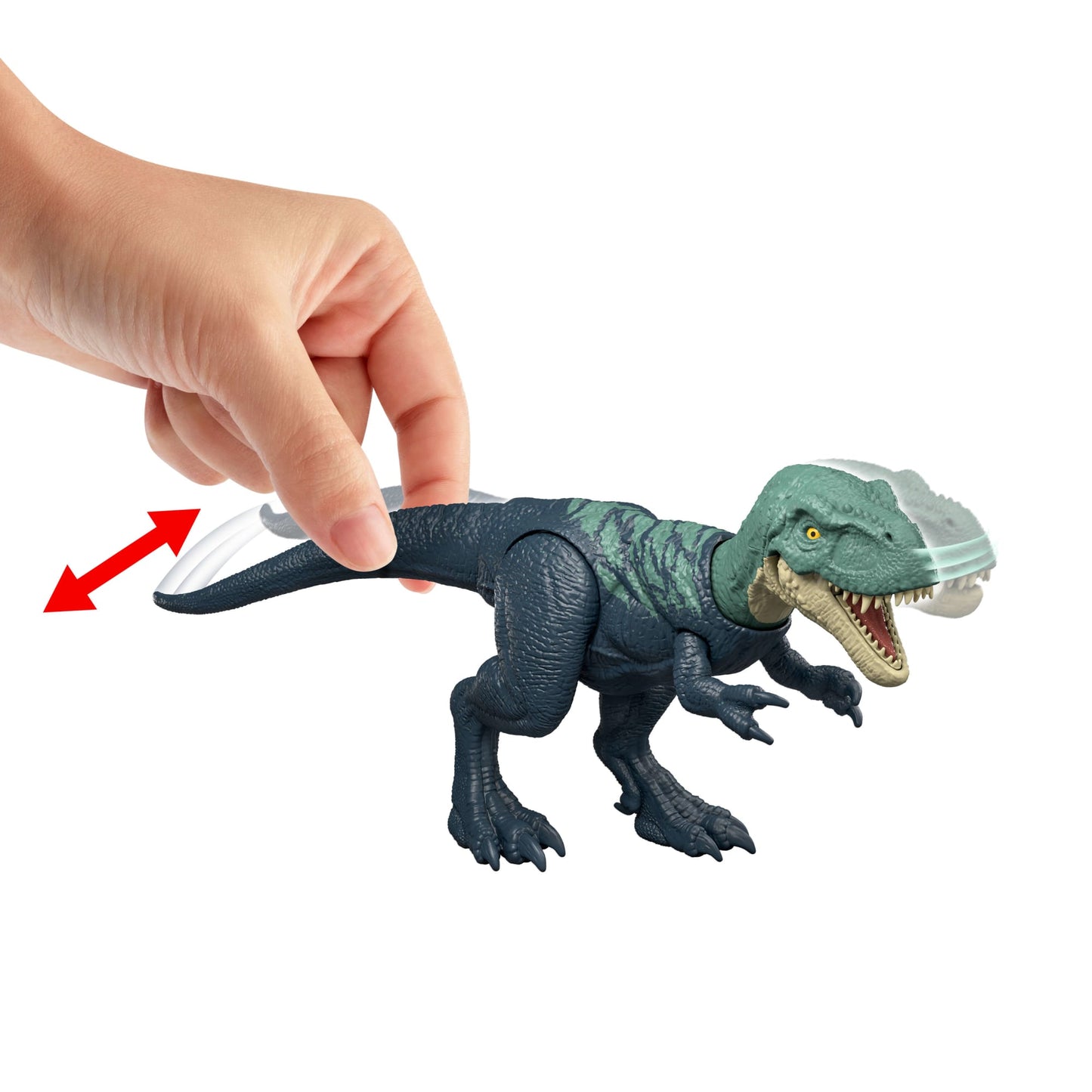 Jurassic World Dinossauro de Brinquedo Rebirth Mordida de Ataque
