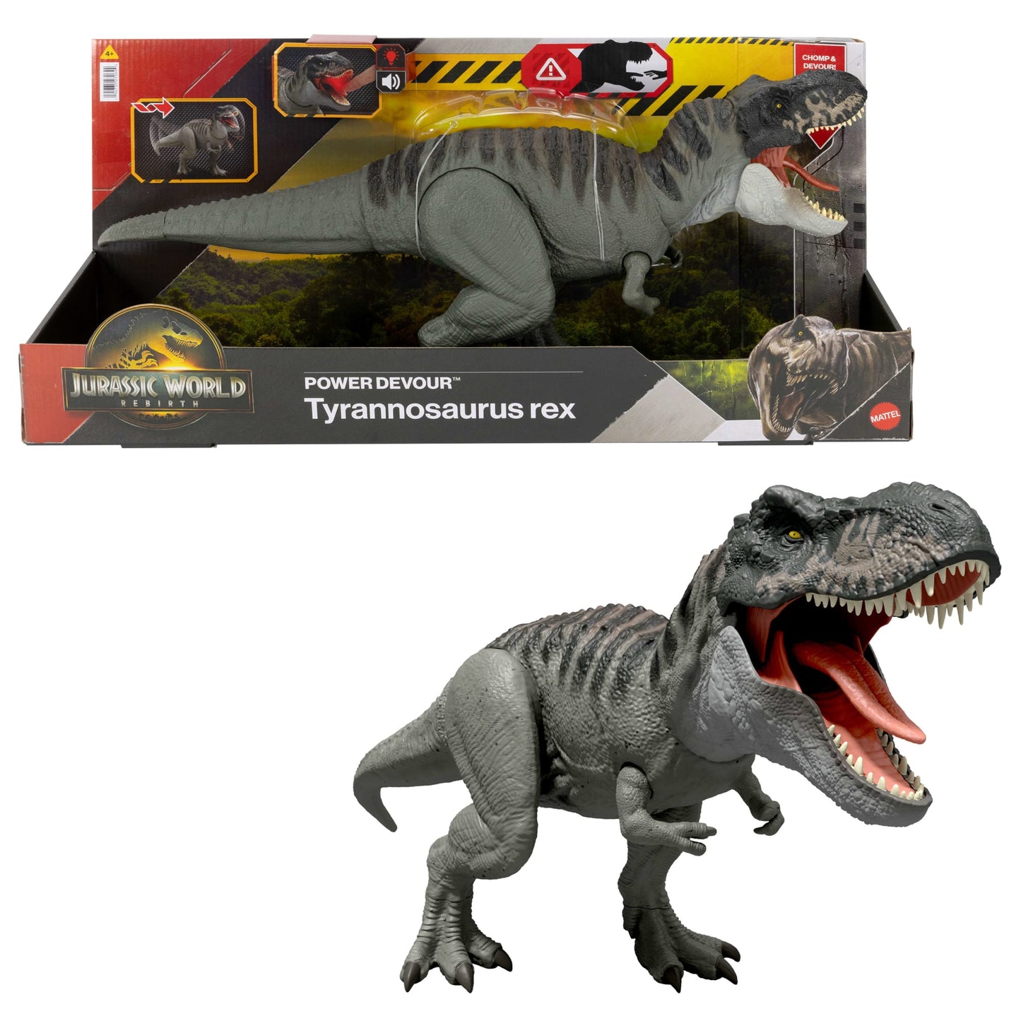 Jurassic World-Figurine Articulée Tyrannosaure Furieux Prédateur