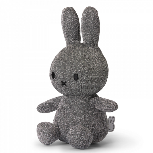 Miffy & Friends Miffy Sparkle Silver 50cm