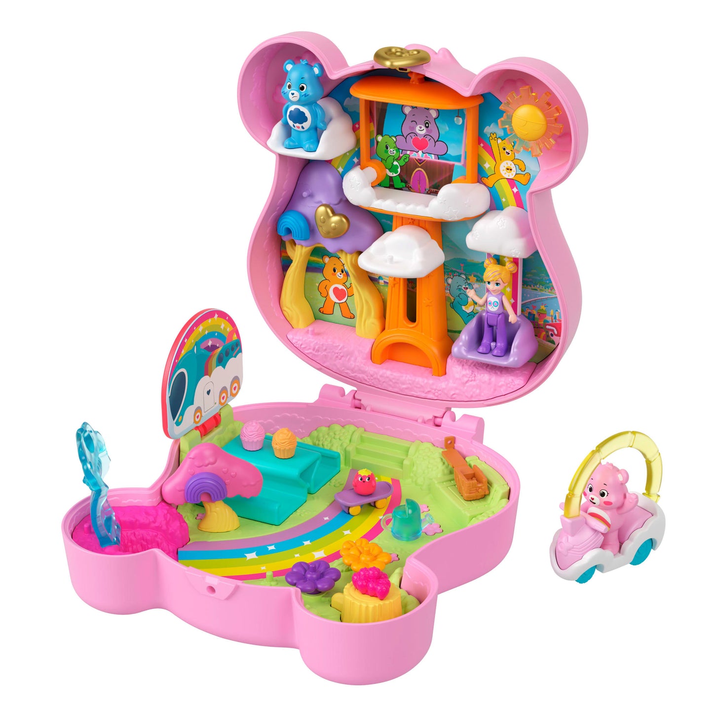 Polly Pocket  Calinours Poupées et Coffrets de Jeu, Véhicule et Acc.