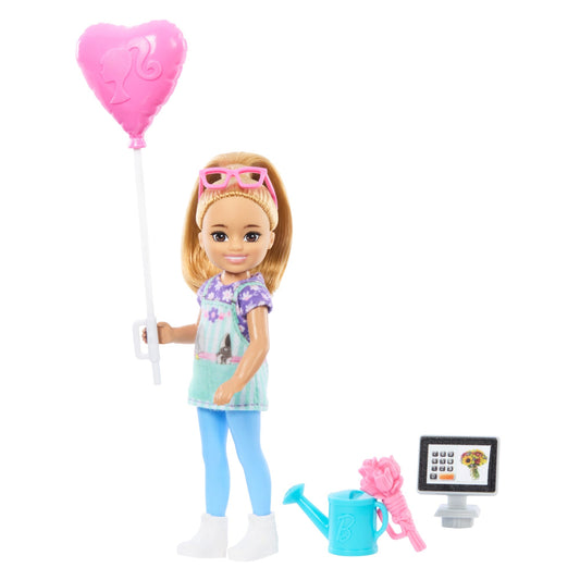 Barbie  Chelsea  Poupée Fleuriste et Accessoires, Blonde