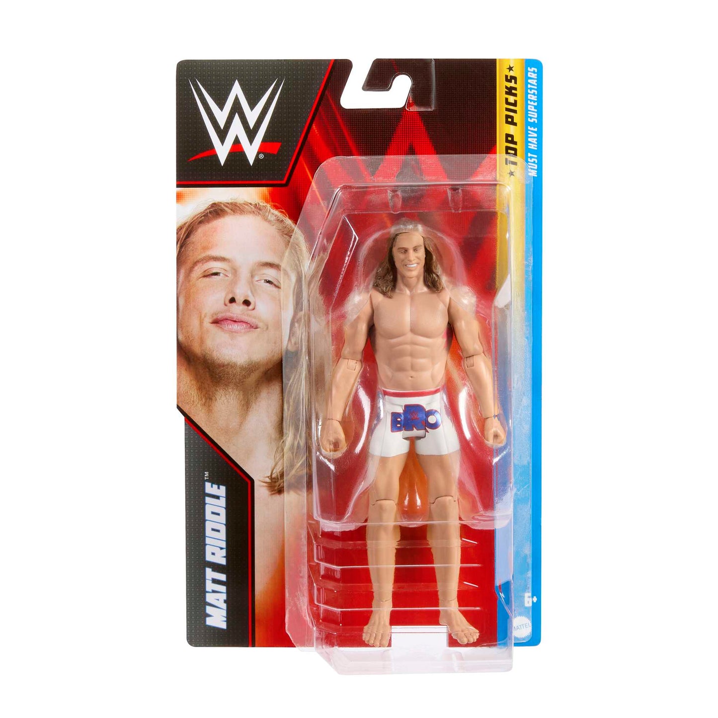 WWE Top Picks Action Figures, 6-Inch Collectible Superstars With Articulation