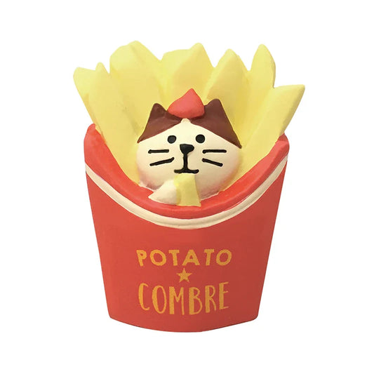 Decole Concombre Figurine - Christmas Party - Cat Potato Chips