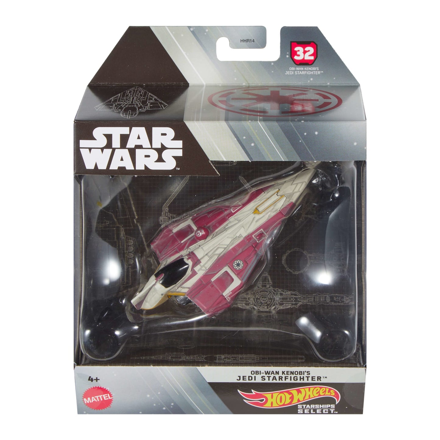 Hot Wheels Collector Vehículo de Colección Star Wars Jedi Starfighter
