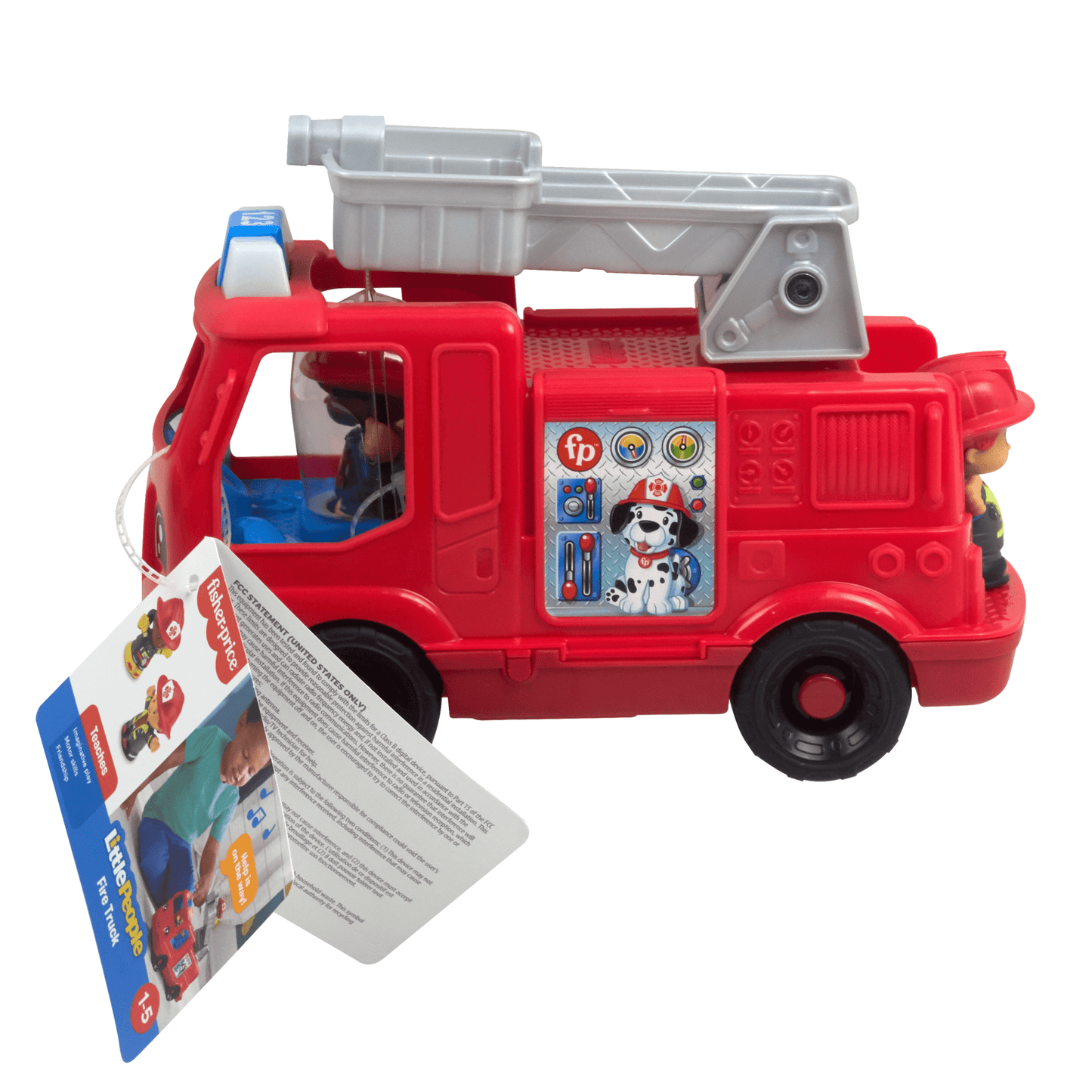 Fisher-Price  Little People  Camion de Pompiers, Musical, Multilingue