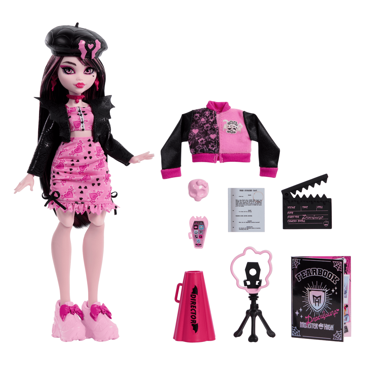 Monster High-Draculaura Journal Secret des Horreurs-Poupée