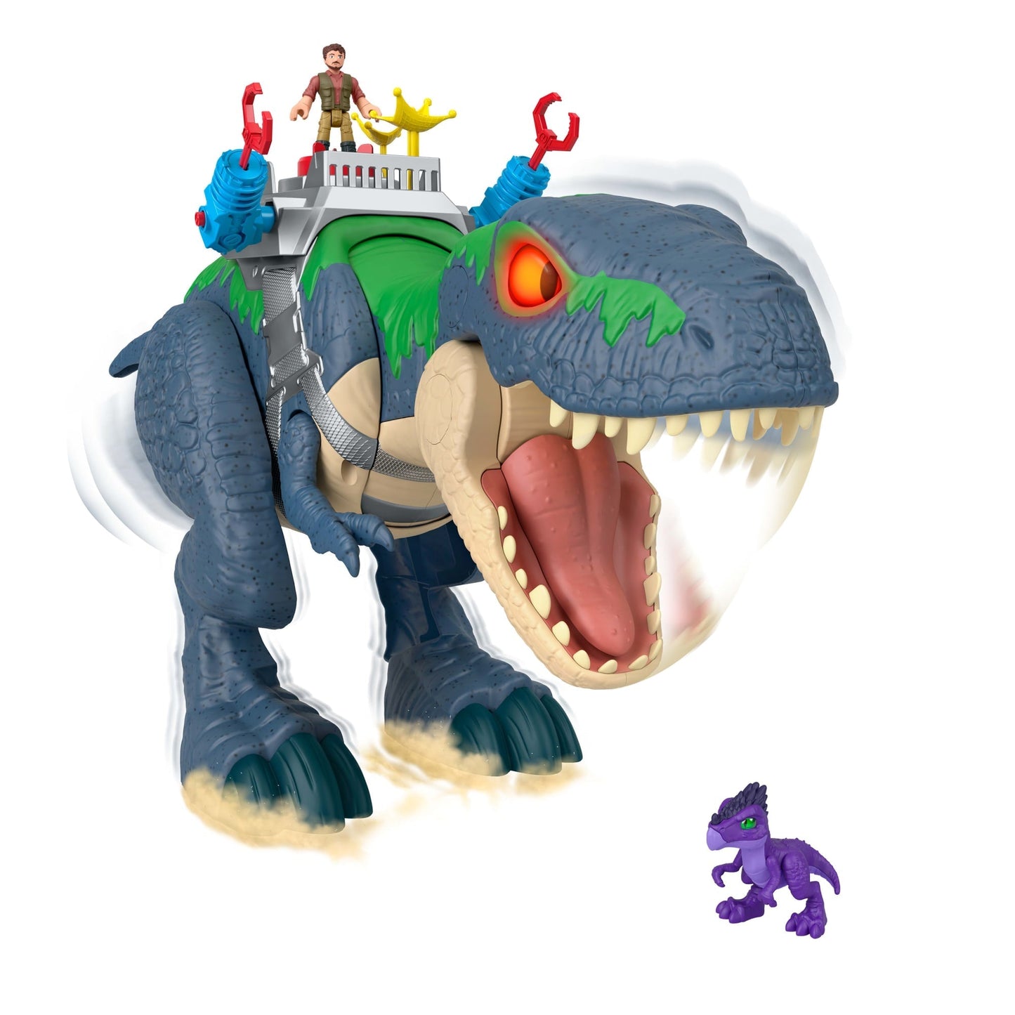 Imaginext Jurassic World Dinossauro de Brinquedo Ultimate T. Rex com Luzes e Sons