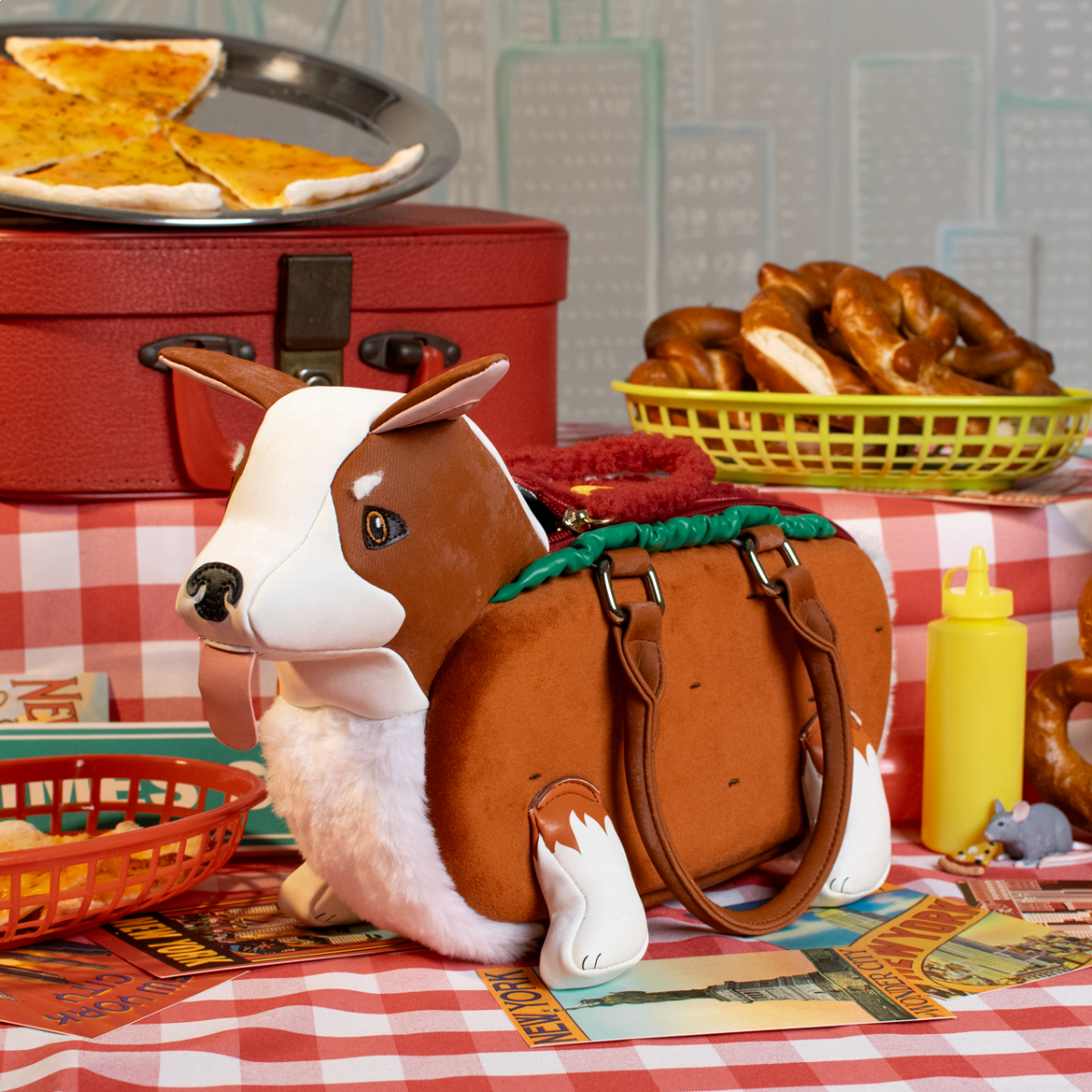 Vendula New York City Cats & Corgis Pretzel The Corgi Grab Bag