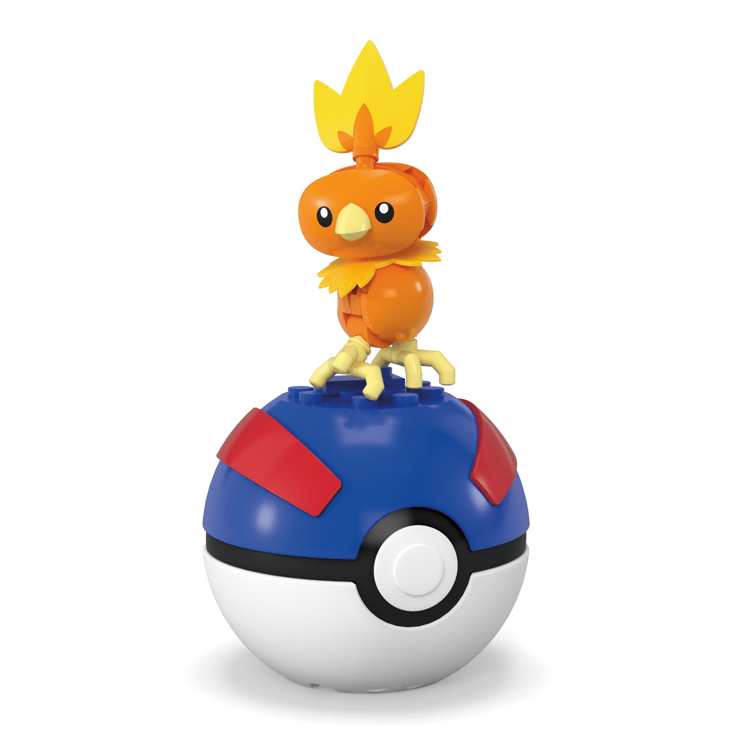 MEGA Pokémon Torchic Building Toy Kit, Poseable Action Figure (20 Pieces) For Kids