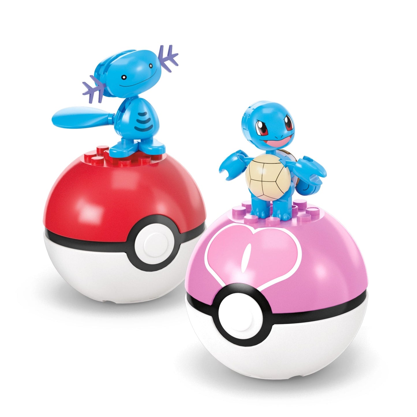 MEGA Pokémon Jogo de Construção Pokébolas Equipe Treinador do Tipo Água