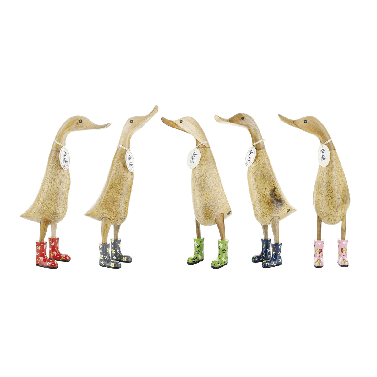 DCUK Natural Welly Ducklet Flowers Natural (1 pcs)