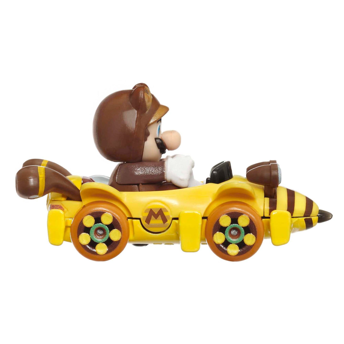 Hot Wheels Mario Kart Veículo de Brinquedo Tanooki Mario Bumble V