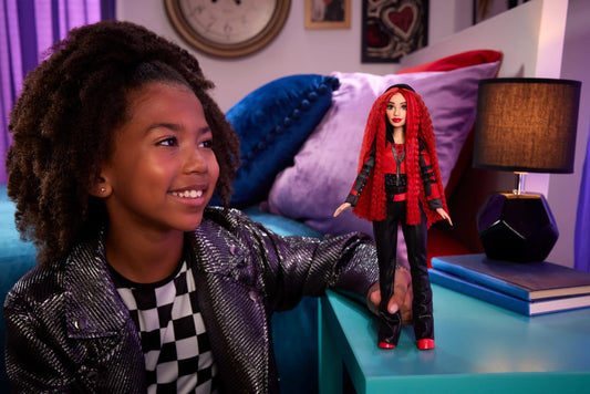 Disney Descendants: The Rise Of Red Doll  Singing Red Doll With Movie-inspired CloThes & Accessories, Sings “Red”
