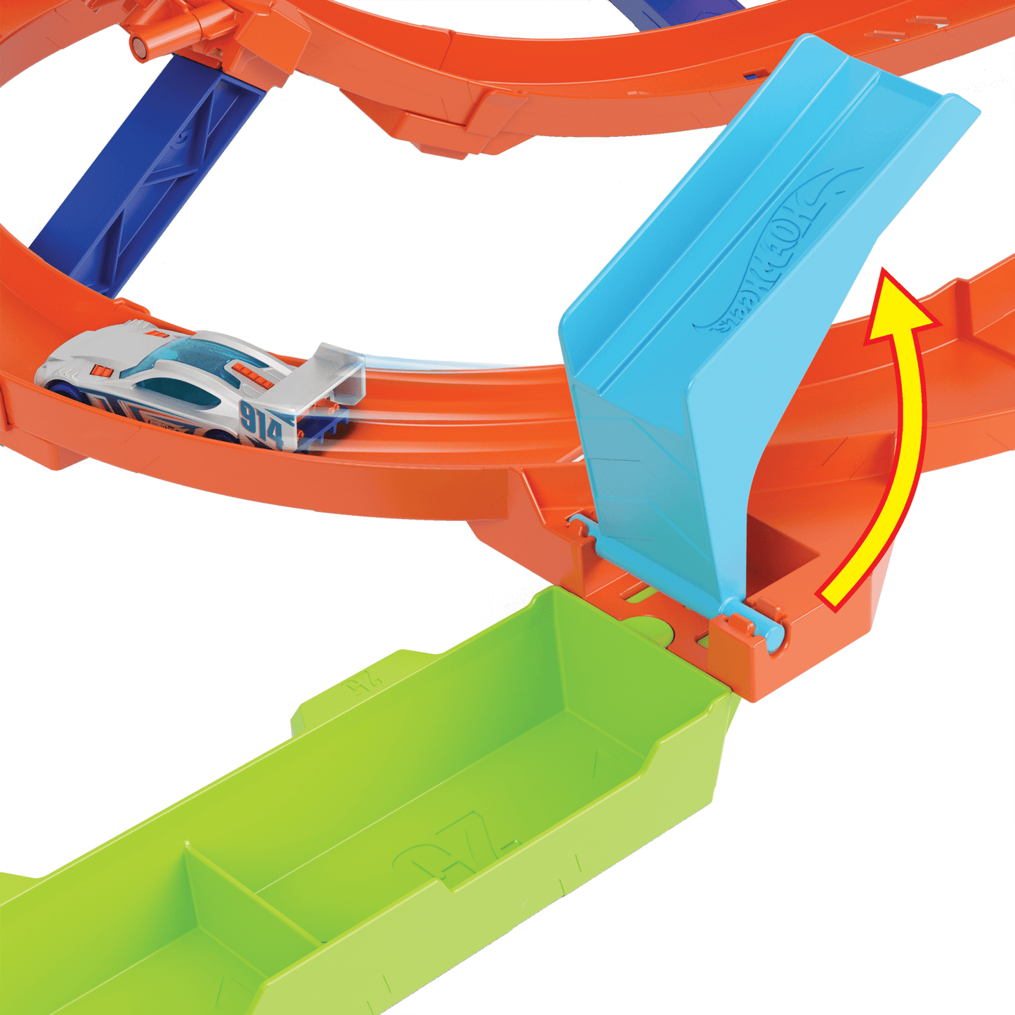 Hot Wheels  Action  Défi Boucle Cyclone, Véhicule à L’Échelle1:64