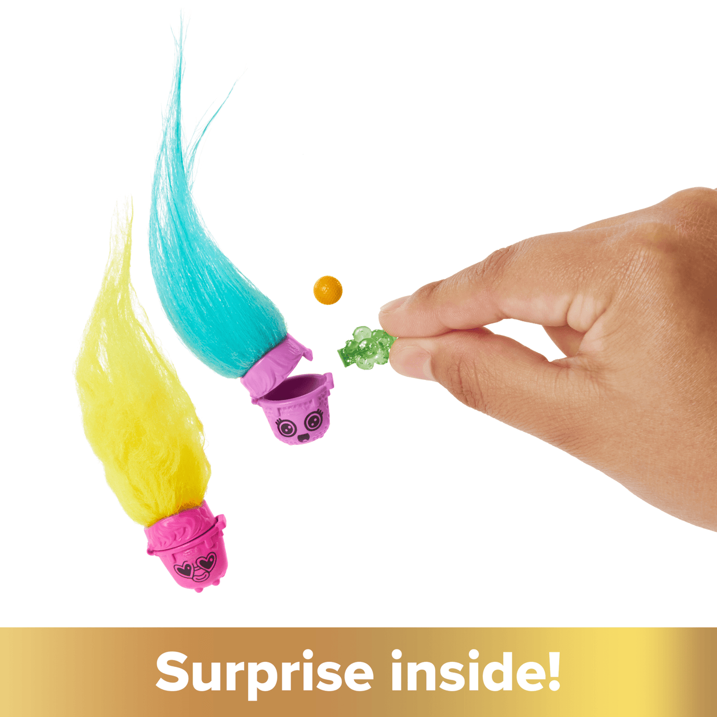Dreamworks Trolls Band Together Hair Pops Viva Small Doll & Accessories, Toys inspired By The Movie