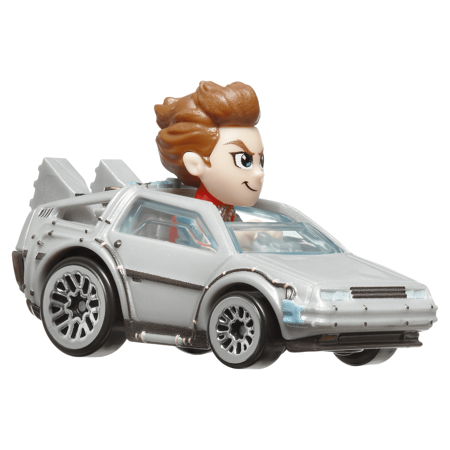 Hot Wheels RacerVerse Vehículo de Juguete Marty McFly