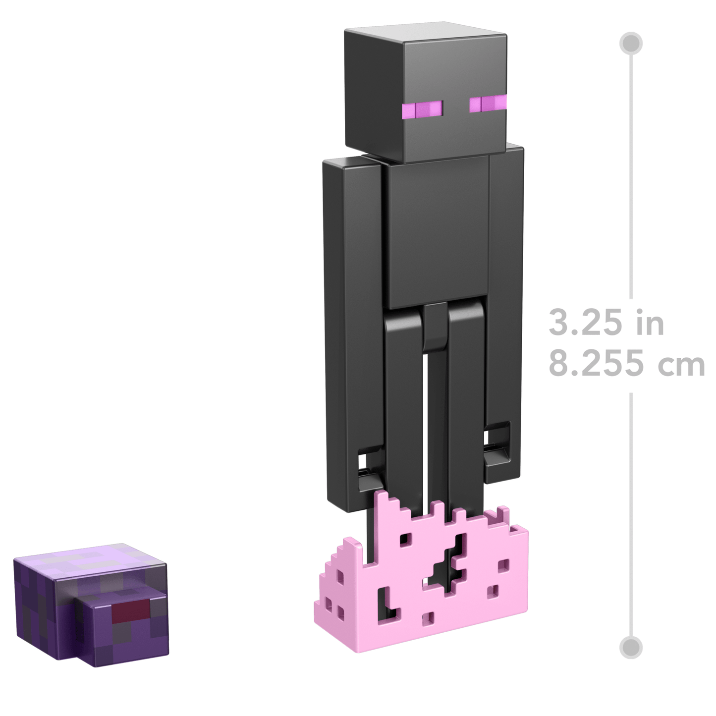 Minecraft Action Figures & Accessories Collection, 3.25-in Scale & Pixelated Design (Characters May Vary)