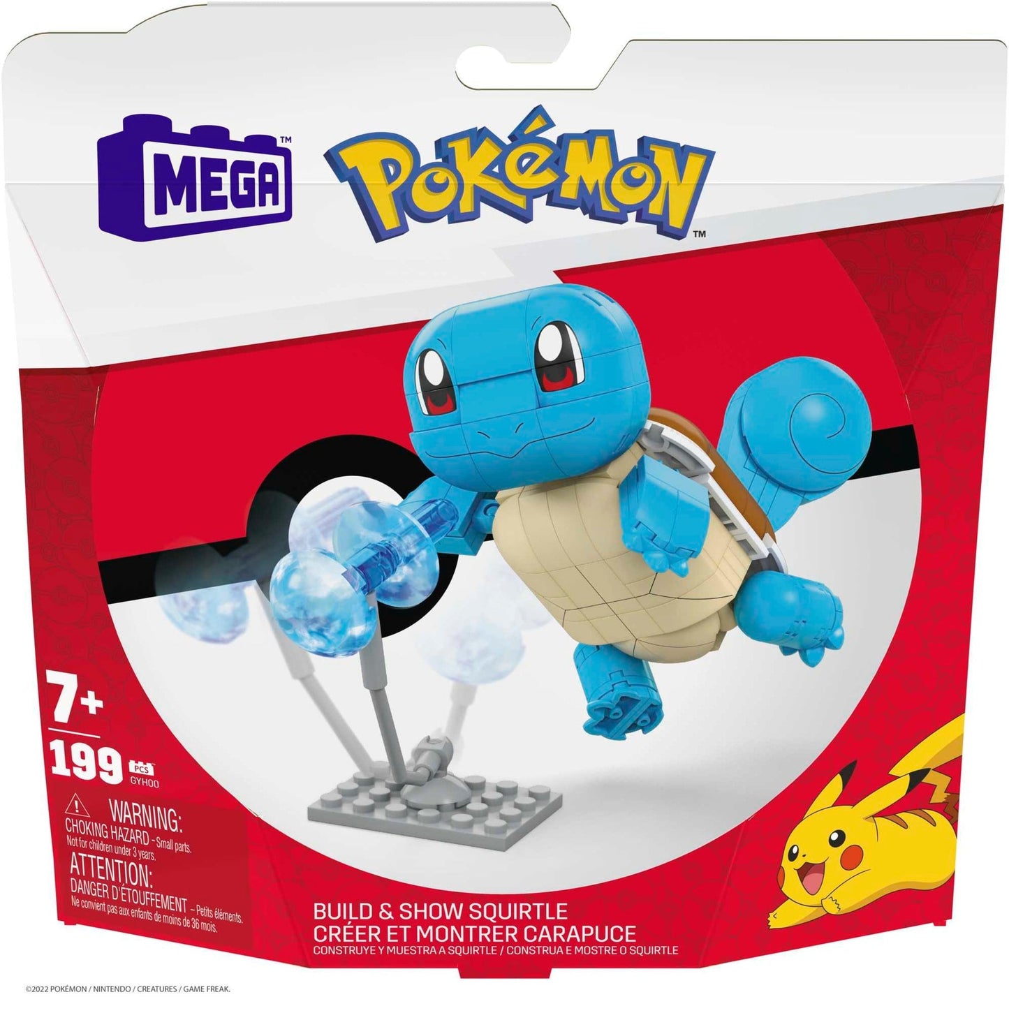 MEGA Pokémon Juguete de Construcción Squirtle Mediano