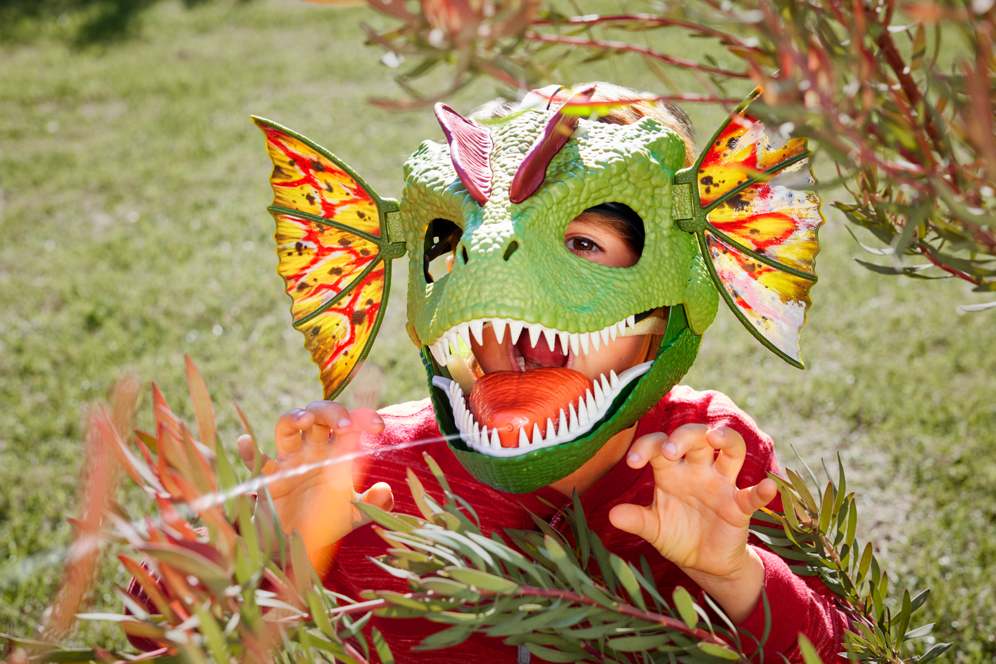 Jurassicworld-Dilophosaurus Lanceur de Venin-Masque