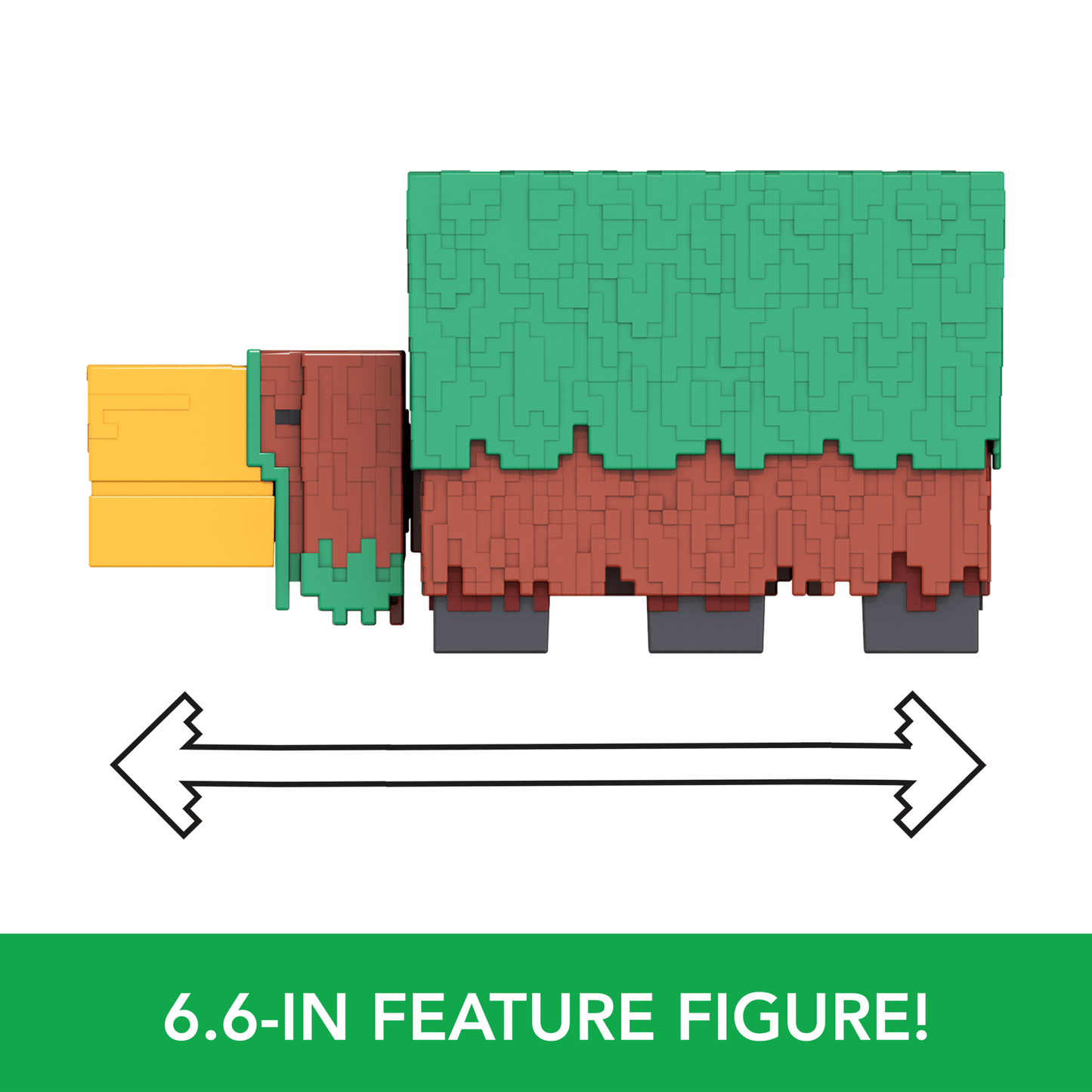 Minecraft Sniffer Action Figure With Game-Accurate Sounds, 3.25-Inch Scale Collectible Toy