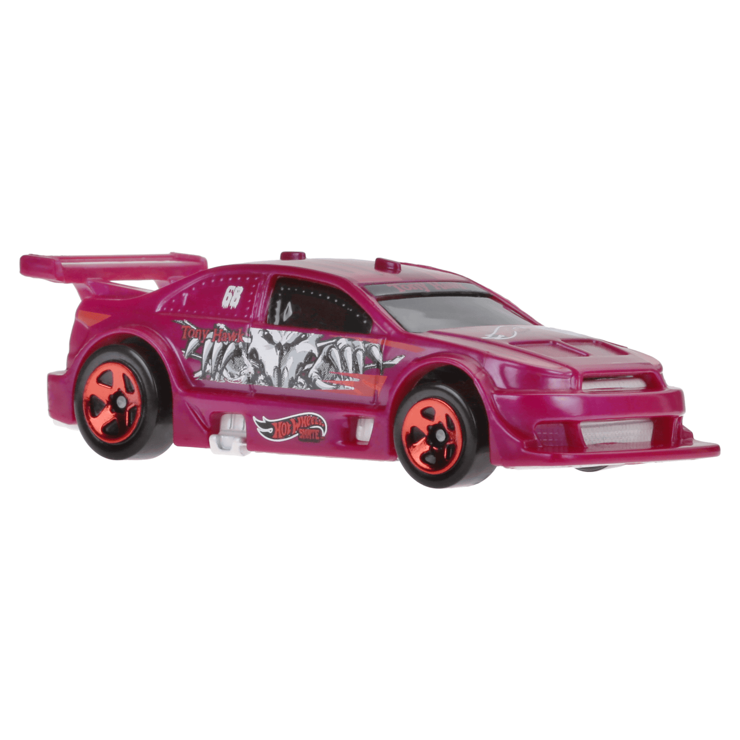 Hot Wheels Skate Vehículo de Juguete Patineta de Colección Halcón Morado y Blanco con Diecast