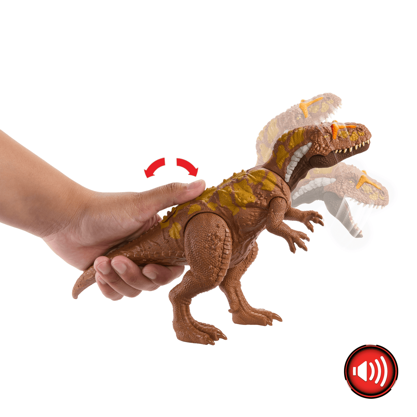 Jurassic World-Megalosaurus Rugissement Féroce-Figurine Articulée