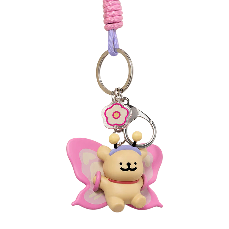 Funism Maltese Retriever Butterfly - Keychain