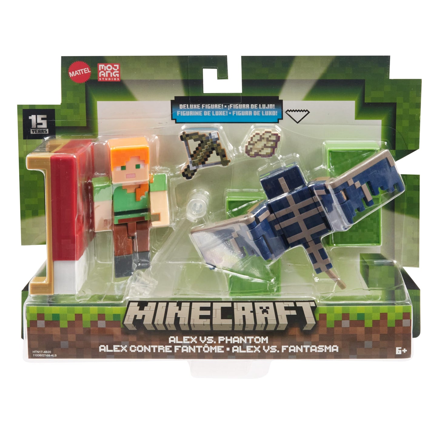 Jouets Minecraft  Coffret de 2Figurines Art.  Cadeaux Pour enfants