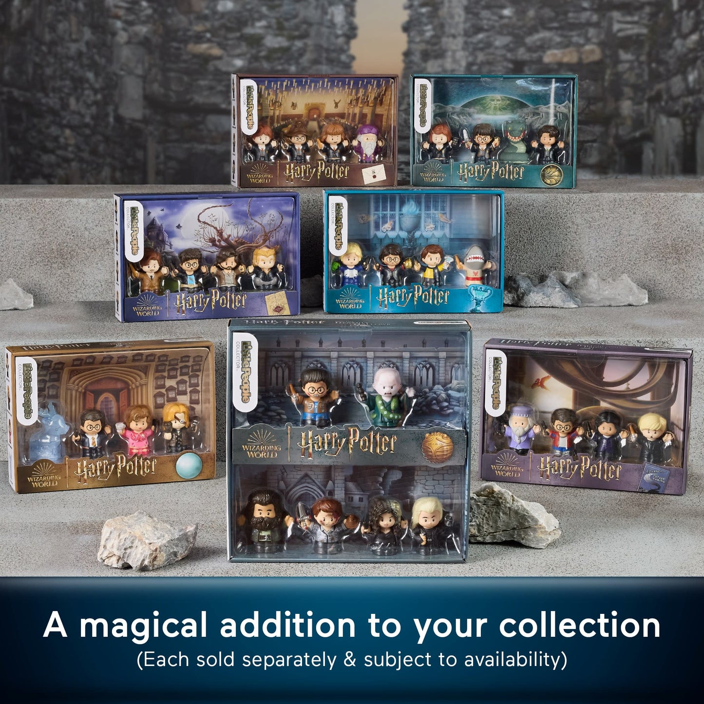 Little People Collector Harry Potter And The Prisoner Of Azkaban Special Edition Set, 4 Figures