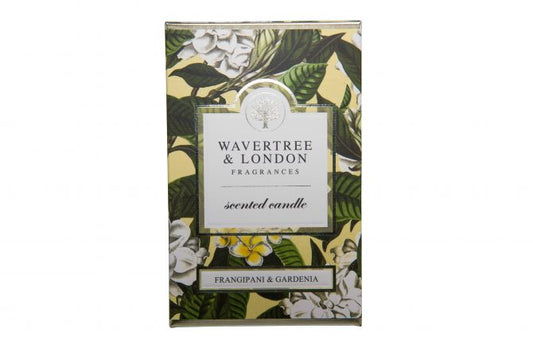 Wavertree & London Candle Frangipani & Gardenia 60 hours 330g