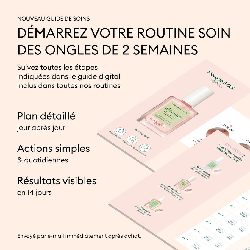 Routine Soin ongles mous