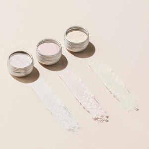 Trios de paillettes et poudres à effets