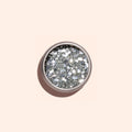 Paillettes biodégradables Silver