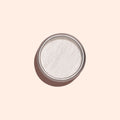 Poudre White Glazed Effect