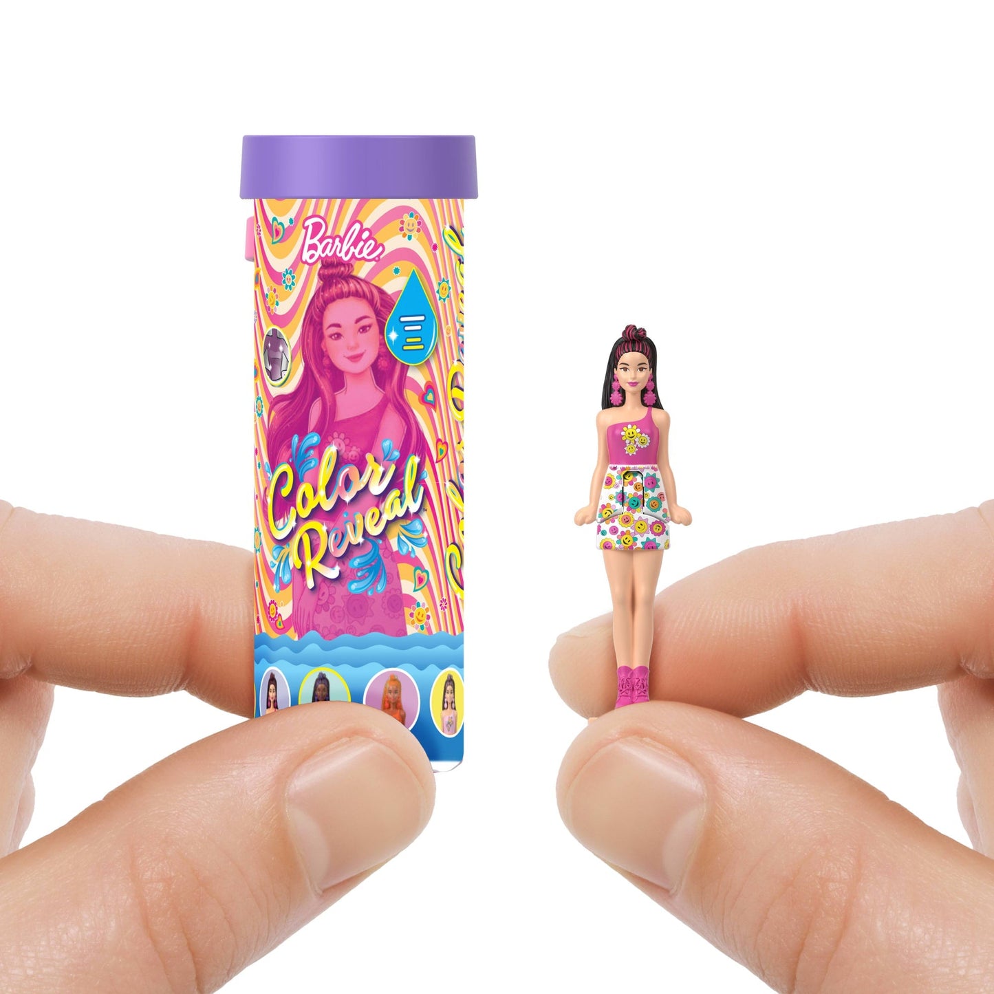 Barbie-Pop Reveal Mini Barbieland-Coffret de 5Poupées Mystères