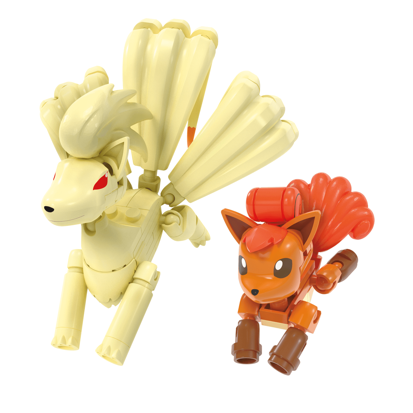 Mega  Pokémon  Coffret Évolution Goupix (145 Pièces), 2Figurines