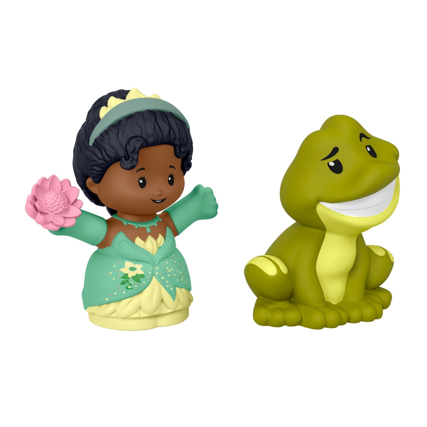 Little People Disney Princesa Juguete para Bebés Figuras de Tiana y Naveen